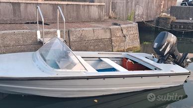 Barca Caccia e Pesca - Suzuki 40cv (750h) - Pronta