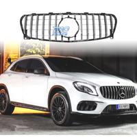 GRIGLIA MERCEDES GLA X156 17- CROMATA NERA LOOK AM