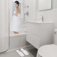 40 paia pantofole monouso bianche albergo hotel sp