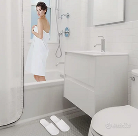 40 paia pantofole monouso bianche albergo hotel sp