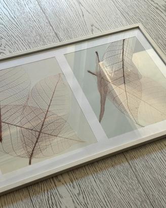 Quadro con stampe di foglie