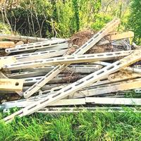 PALI VIGNETO IN CEMENTO E FERRO