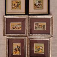 Serigrafie con lamine d'oro 