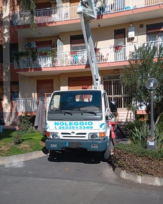Nissan Cabstar piattaforma aerea mt 19,50