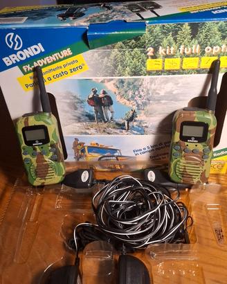 Walkie Talkie Ricetrasmittenti FX Adventure BRONDI