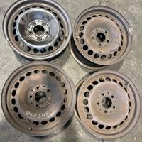 Cerchi in ferro Mercedes w203 R15