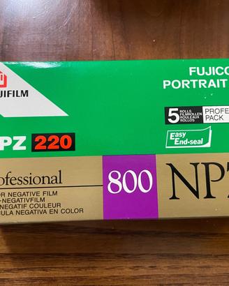 Rulli Fuji 800 NPZ 220 Colore SCADUTI