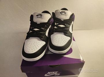 Nike SB Dunk Low Court Purple nuove – taglia 43