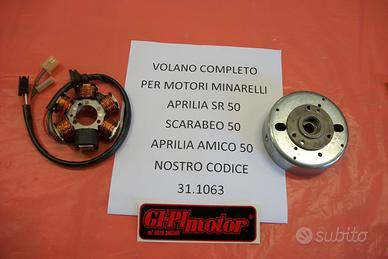 Volano completo per motori minarelli