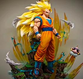 Diorama  Goku super sayan 3