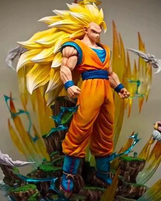 Diorama  Goku super sayan 3