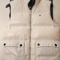 Piumino Smanicato imbottito Tommy Hilfiger Bianco
