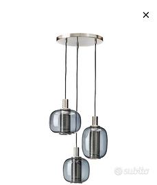 Lampada a sospensione 3 luci 