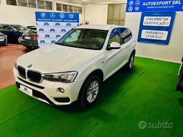 Splendida Bmw X3/2015/euro6/kmcertificati.