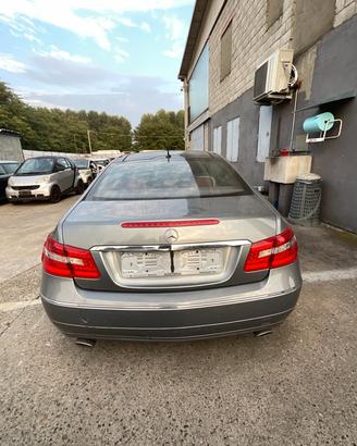 RICAMBI MERCEDES BENZ CLASSE E ANNO 2009