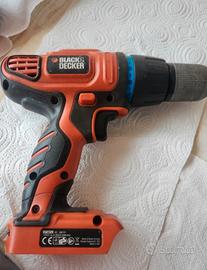 TRAPANO AVVITATORE A BATTERIA 18 V  BLACK & DECKER