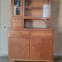 credenza vetrinetta vintage