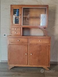 credenza vetrinetta vintage