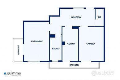 Quota 1/3 di appartamento vicino al mare