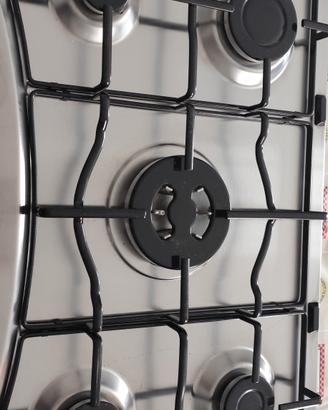 gas 5 fuochi Ariston Hotpoint 