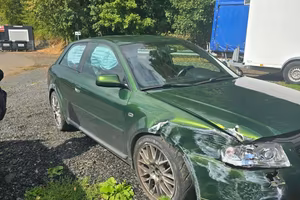 Audi S3 da riparare