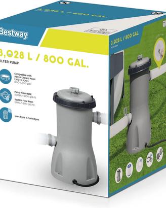 BESTWAY - Pompa a Cartuccia Tipo II  (SOLO POMPA)