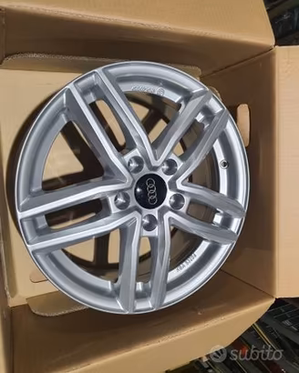 4 cerchi Nuovi 16 Audi A3 A4 A6 Q2 Q3 TT