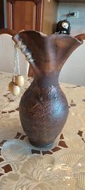 vaso in terracotta dipinta cm25 