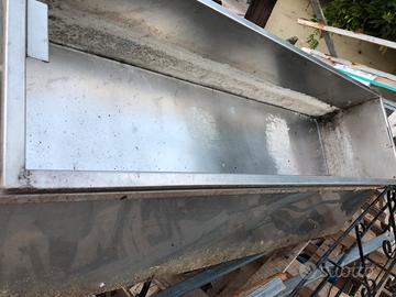 Vasi x fiori in acciaio