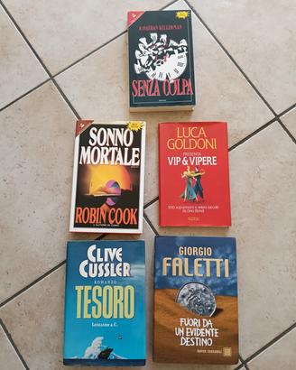5 LIBRI PER ADULTI