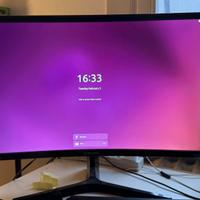 Samsung Monitor CF39, Curvo (1800R) , 24", 1920x10
