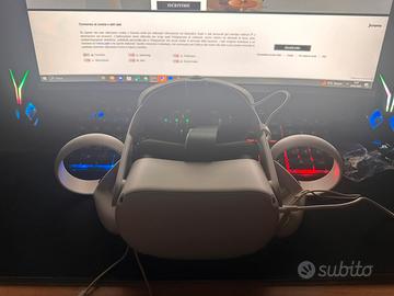 Meta quest 2 con cinturino e batteria