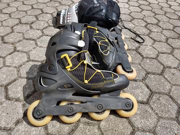 pattini il linea taglia 43 + kit anti caduta