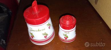 Porta zucchero e porta sale