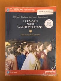 Libro di testo I CLASSICI NOSTRI CONTEMPORANEI 1