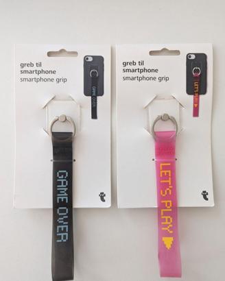 Supporto trasparente ad anello per cellulare (2pz)