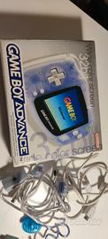 Game Boy Advance trasparente boxato originale