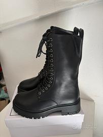 Anfibio donna con zip nero tg 36 nuovo