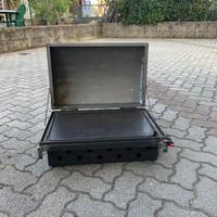 Barbecue con pietra lavica