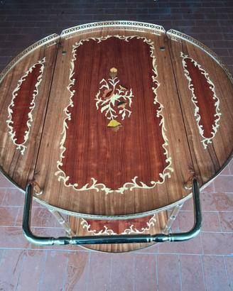 Carrello bar in legno