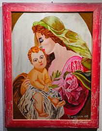 Quadro  MADONNA CON BAMBINO 