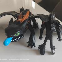 Dragon trainer con personaggio 