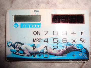 Calcolatrice Ener. solare Pirelli annivers.30 anni