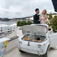 Ape e Fiat 500 aperitivo, Allestimento a tema.