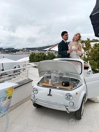 Ape e Fiat 500 aperitivo, Allestimento a tema.