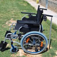 Carrozzina pieghevole bariatrica x light