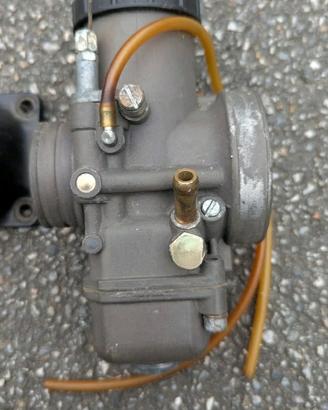Carburatore Dell'orto 38 a valvola piatta per 2T