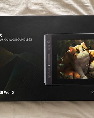 Huion Kamvas Pro 13 con accessori originali