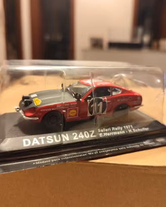 Datsun 240Z Safari Rally 1971 scala 1/43 Altaya