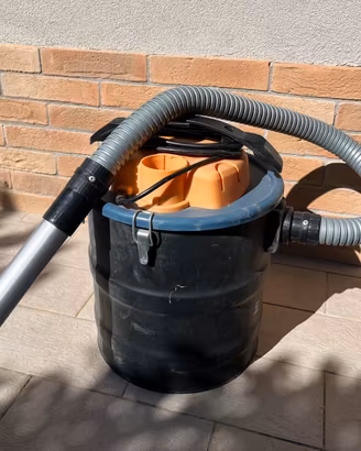 Aspiracenere/Aspiratutto con tubo in alluminio